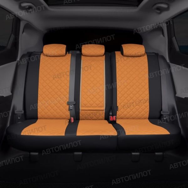 Чехлы Автопилот Экокожа Ромб на Citroen Space Tourer I 7 мест (2016+) Чехлы Автопилот Экокожа Ромб на Citroen Space Tourer I 7 мест (2016+)