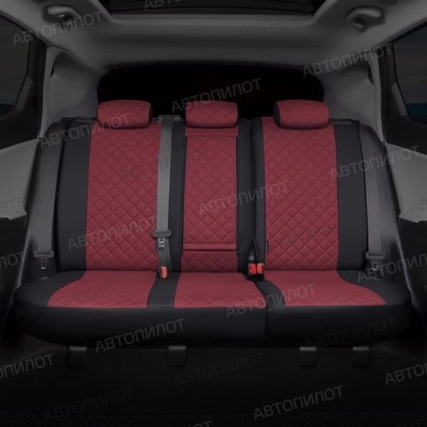 Чехлы Автопилот Экокожа Ромб на Citroen Space Tourer I 7 мест (2016+) Чехлы Автопилот Экокожа Ромб на Citroen Space Tourer I 7 мест (2016+)