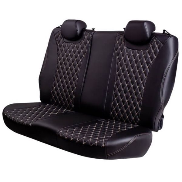 Чехлы Премиум Экокожа Байрон Ромб на KIA Seltos c 2020+ Чехлы Премиум Экокожа Байрон Ромб на KIA Seltos c 2020+