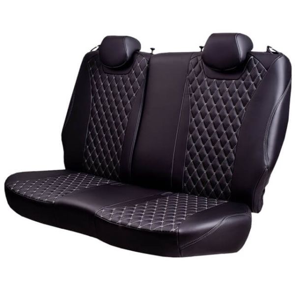 Чехлы Премиум Экокожа Байрон Ромб на KIA Seltos c 2020+ Чехлы Премиум Экокожа Байрон Ромб на KIA Seltos c 2020+