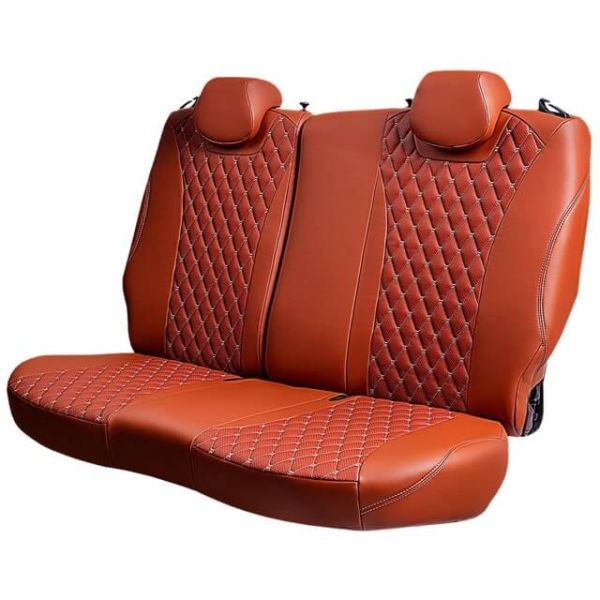 Чехлы Премиум Экокожа Байрон Ромб на KIA Seltos c 2020+ Чехлы Премиум Экокожа Байрон Ромб на KIA Seltos c 2020+