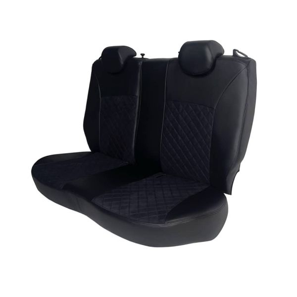 Чехлы Алькантара на Toyota Corolla E210 седан с 2018+ Чехлы Алькантара на Toyota Corolla E210 седан с 2018+