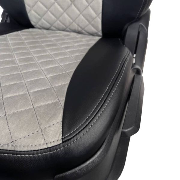 Чехлы Алькантара на Toyota Corolla E210 седан с 2018+ Чехлы Алькантара на Toyota Corolla E210 седан с 2018+