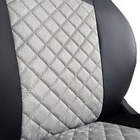 Чехлы Алькантара на Toyota Corolla E210 седан с 2018+ Чехлы Алькантара на Toyota Corolla E210 седан с 2018+