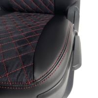 Чехлы Алькантара на Toyota Corolla E210 седан с 2018+ Чехлы Алькантара на Toyota Corolla E210 седан с 2018+