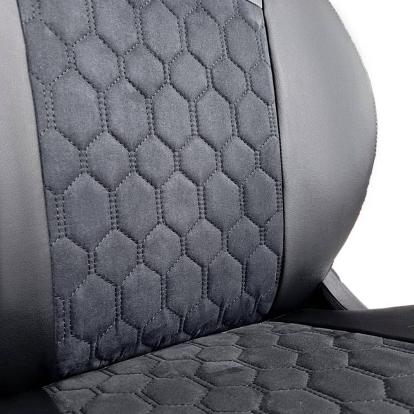 Чехлы Алькантара на Toyota Corolla E210 седан с 2018+ Чехлы Алькантара на Toyota Corolla E210 седан с 2018+