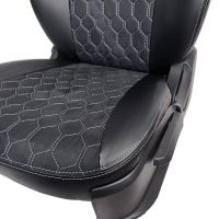 Чехлы Алькантара на Toyota Corolla E210 седан с 2018+ Чехлы Алькантара на Toyota Corolla E210 седан с 2018+