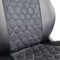 Чехлы Алькантара на Toyota Corolla E210 седан с 2018+ Чехлы Алькантара на Toyota Corolla E210 седан с 2018+