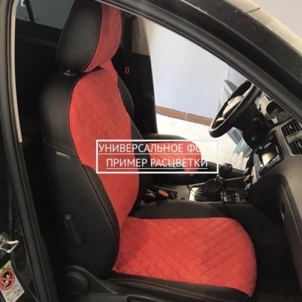 Чехлы Автопилот Алькантара Ромб на Cherry QQ Чехлы Автопилот Алькантара Ромб на Cherry QQ