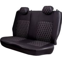 Чехлы Экокожа Турин Ромб на Peugeot 408 2012-2021 г.в. Чехлы Экокожа Турин Ромб на Peugeot 408 2012-2021 г.в.