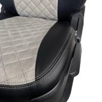 Чехлы Алькантара на Toyota Corolla E210 седан с 2018+ Чехлы Алькантара на Toyota Corolla E210 седан с 2018+