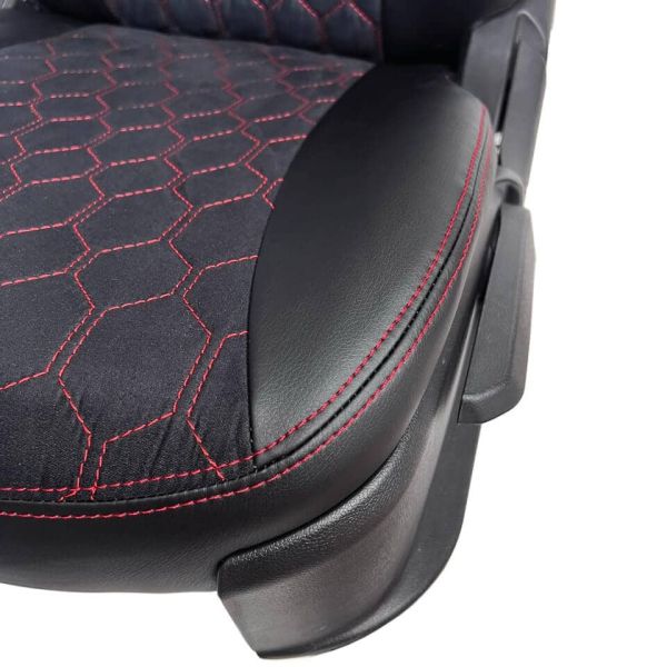 Чехлы Алькантара на Toyota Corolla E210 седан с 2018+ Чехлы Алькантара на Toyota Corolla E210 седан с 2018+