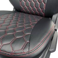 Чехлы Экокожа Ромб на Toyota Corolla 2013-2019 г.в. Чехлы Экокожа Ромб на Toyota Corolla 2013-2019 г.в.